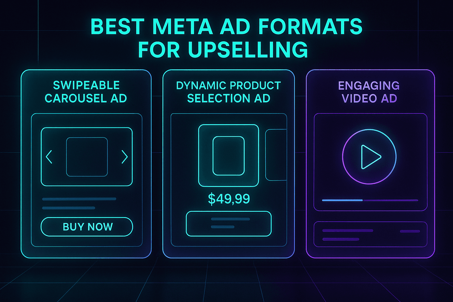 Best Meta Ad Formats for Upselling