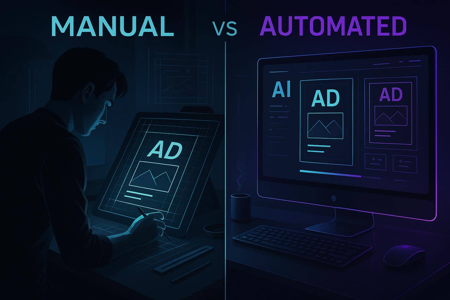 Manual vs Automated Ad Creation: Which Wins ROI?