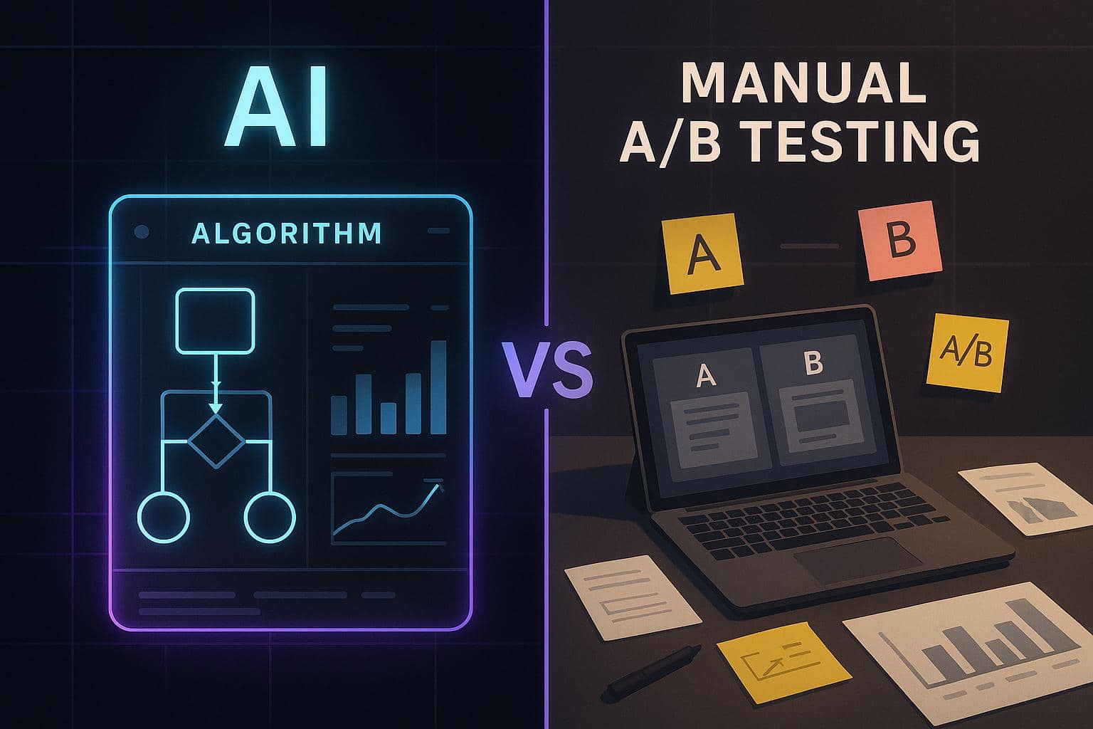 AI vs Manual A/B Tests: The Shocking Winner