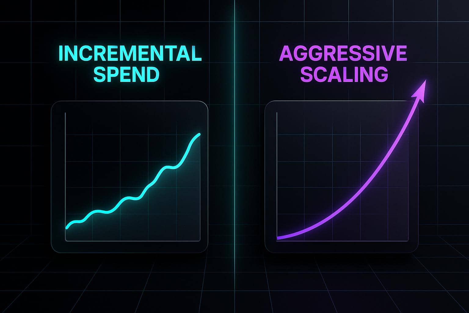 Incremental Spend vs. Aggressive Scaling